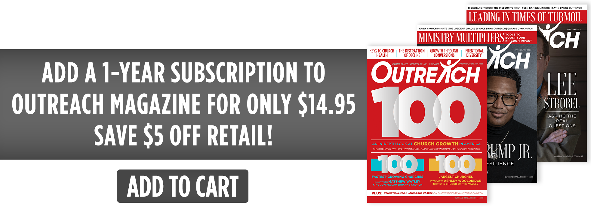 Subscribe to Outreach Magazine