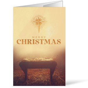 Christmas Gold Manger Bulletins