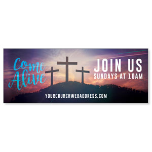 Come Alive Easter Journey - 3x8 ImpactBanners