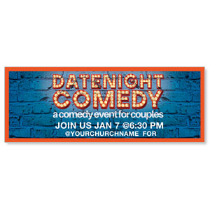 Date Night Comedy - 3x8 ImpactBanners