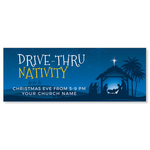 Drive-Thru Christmas Nativity ImpactBanners
