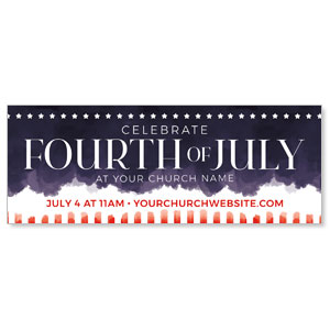Fourth of July Paint ImpactBanners