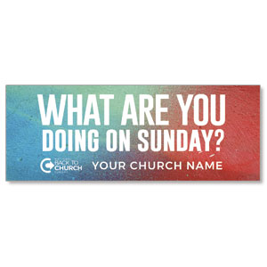 BTCS What Are You Doing Sunday ImpactBanners
