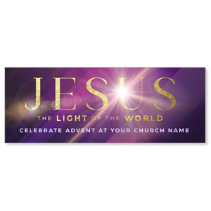 Jesus Light of the World ImpactBanners