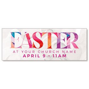 Celebrate Easter Colors ImpactBanners