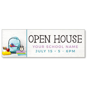 School Open House ImpactBanners