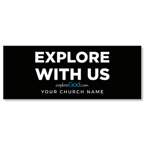 Explore God Explore with Us ImpactBanners