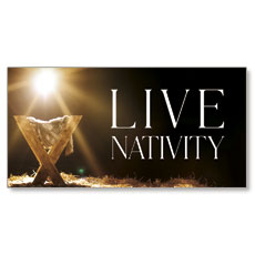 Live Nativity Manger 