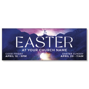 Easter Cross Tomb ImpactBanners