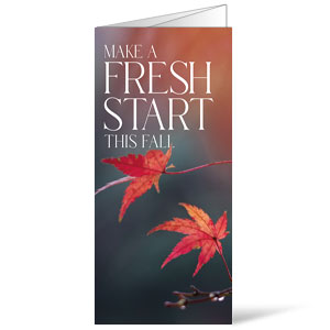 Fresh Start Red Leaves Bulletins