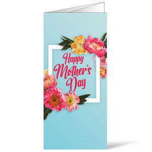 Mother's Day Floral Frame Bulletins