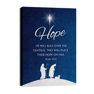 Advent Hope 24in x 36in Canvas Prints