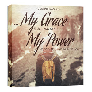 My Grace My Power 24 x 24 Canvas Prints