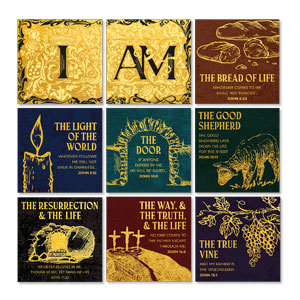 I Am Set 24 x 24 Canvas Prints