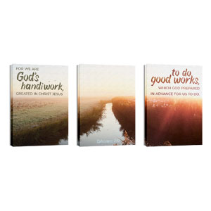 Sunrise Stream Eph 2:10 24in x 36in Canvas Prints