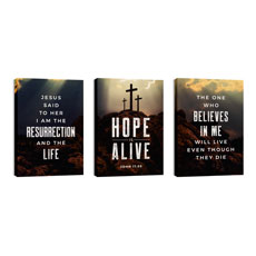 Hope Is Alive Crosses Triptych 