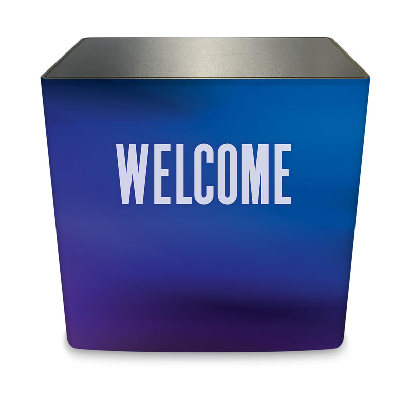 Counter Sleeves, Welcome, Aurora Lights Welcome, Large Rectangle