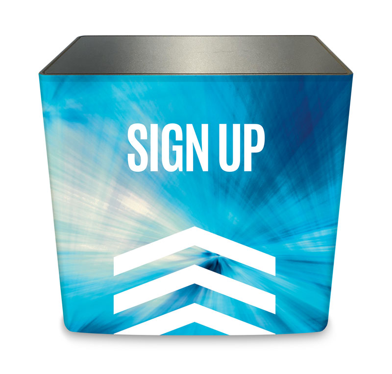 Counter Sleeves, Chevron Welcome Blue Products, Chevron Blue Sign Up, Large Rectangle