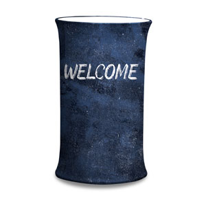Blue Revival Welcome Counter Sleeves Small Oval