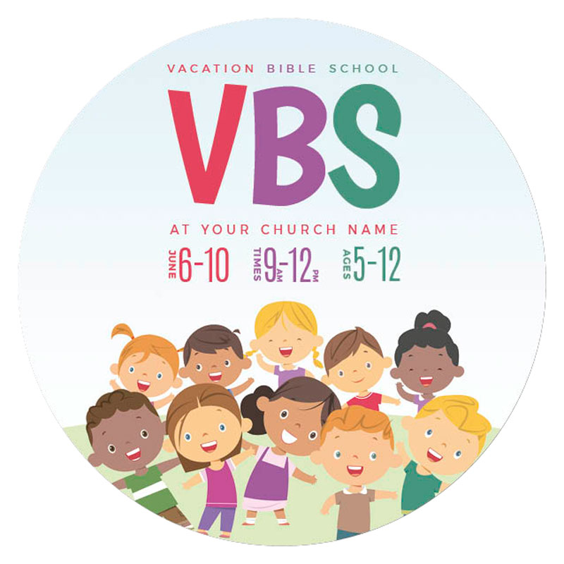 InviteCards, VBS / Camp, VBS Kids, 4 Circle