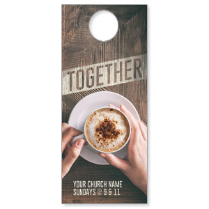 Together Coffee DoorHangers