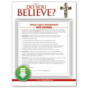 Do You Believe Digital License - Standard Digital Movie License