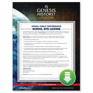 Is Genesis History School License Digital Movie License