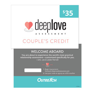 Deep Love Assessment Code Card SpecialtyItems