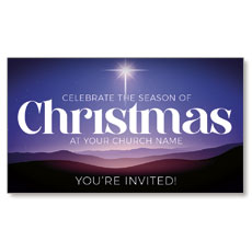 Advent Celebrate the Season Invite 