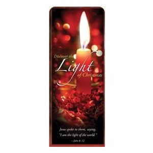 Discover Christmas Light 2'7" x 6'7" Sleeve Banners