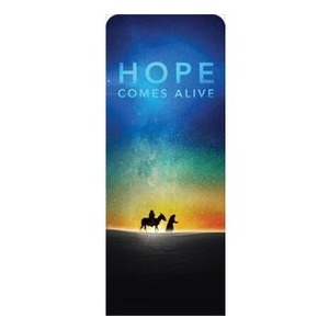 Hope Comes Alive 2'7" x 6'7" Sleeve Banners