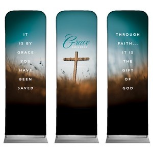 Grace Has A Name 2' x 6' Sleeve Banner