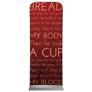 Holy Words Last Supper 2'7" x 6'7" Sleeve Banners