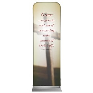 Traditions Eph 4:7 2' x 6' Sleeve Banner