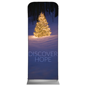 Discover Hope Bright Tree 2'7" x 6'7" Sleeve Banners