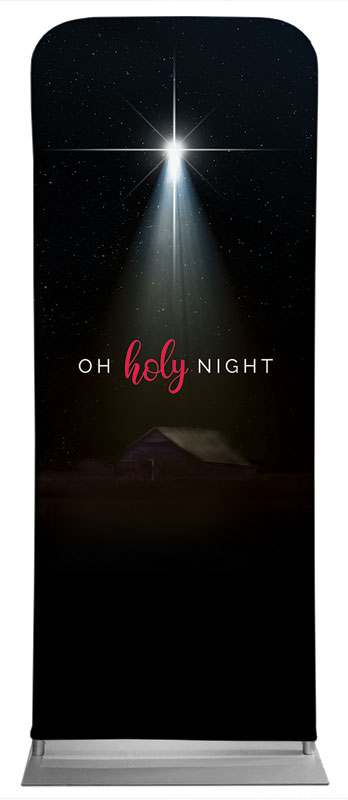 Banners, Christmas, Oh Holy Night, 2'7 x 6'7