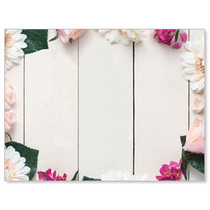 Mothers Day Note Flowers Jumbo Banners