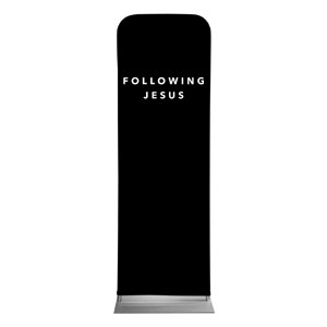 Following Jesus 2' x 6' Sleeve Banner