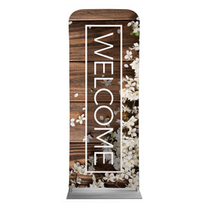 Wooden Slats Spring 2'7" x 6'7" Sleeve Banners
