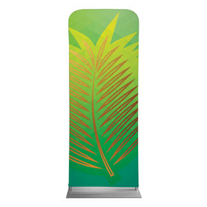 Bold Iconography Palm Branch 2'7" x 6'7" Sleeve Banners