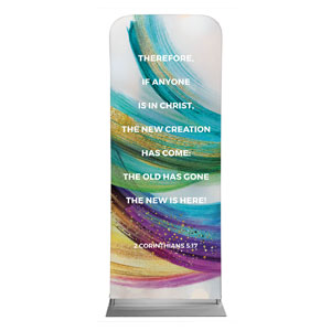 Shimmer Stroke New Creation 2'7" x 6'7" Sleeve Banners