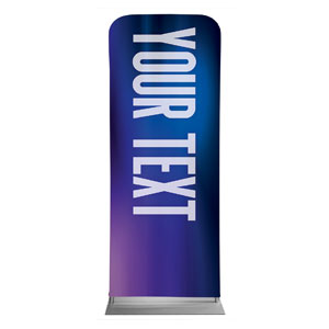 Aurora Lights Your Text Here 2'7" x 6'7" Sleeve Banners