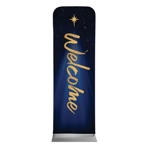 Christmas Star Hope is Born Welcome 2' x 6' Sleeve Banner