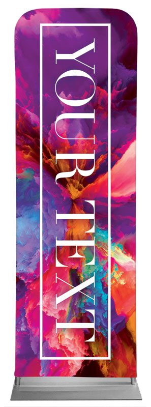 Banners, Easter, Easter Color Smoke Your Text, 2' x 6'