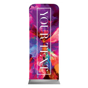 Easter Color Smoke Your Text 2'7" x 6'7" Sleeve Banners