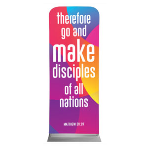 Curved Colors Scripture 2'7" x 6'7" Sleeve Banners