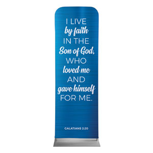 General Blue Scripture 2' x 6' Sleeve Banner