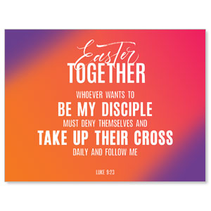 Easter Together Hues Scripture Jumbo Banners