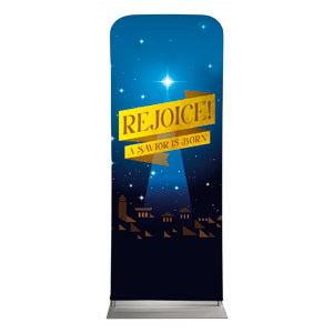 Rejoice Savior 2'7" x 6'7" Sleeve Banners