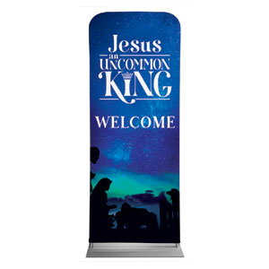 Jesus Uncommon King 2'7" x 6'7" Sleeve Banners